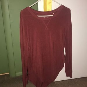 red long sleeve